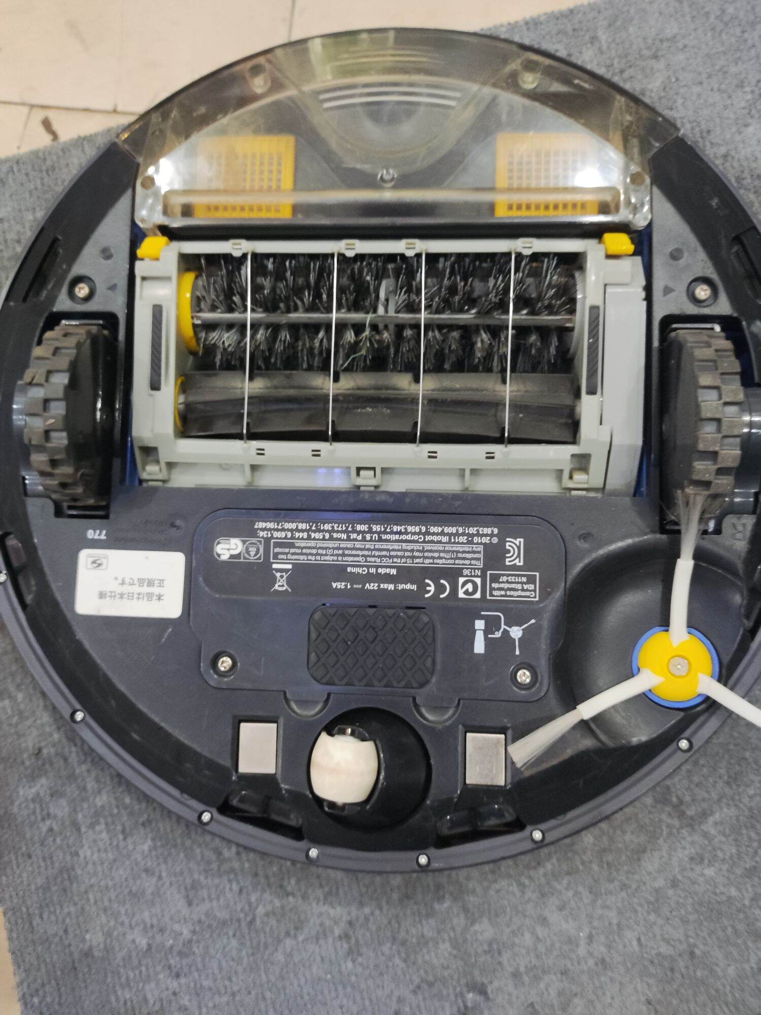 bán robot hút bụi Irobot roomba 770.du dook sạc