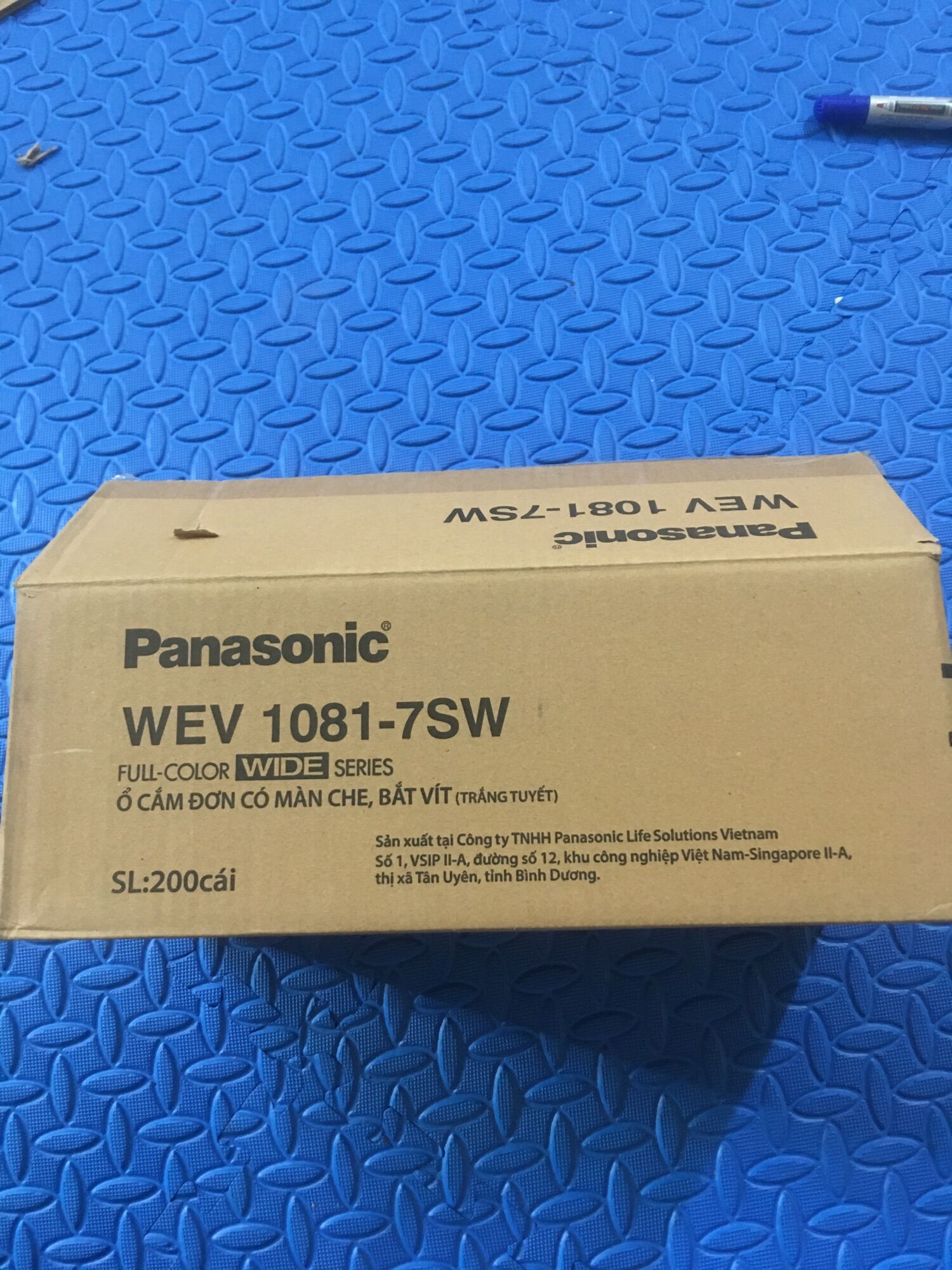 10 hạt ổ cắm Panasonic Wide hạt to
