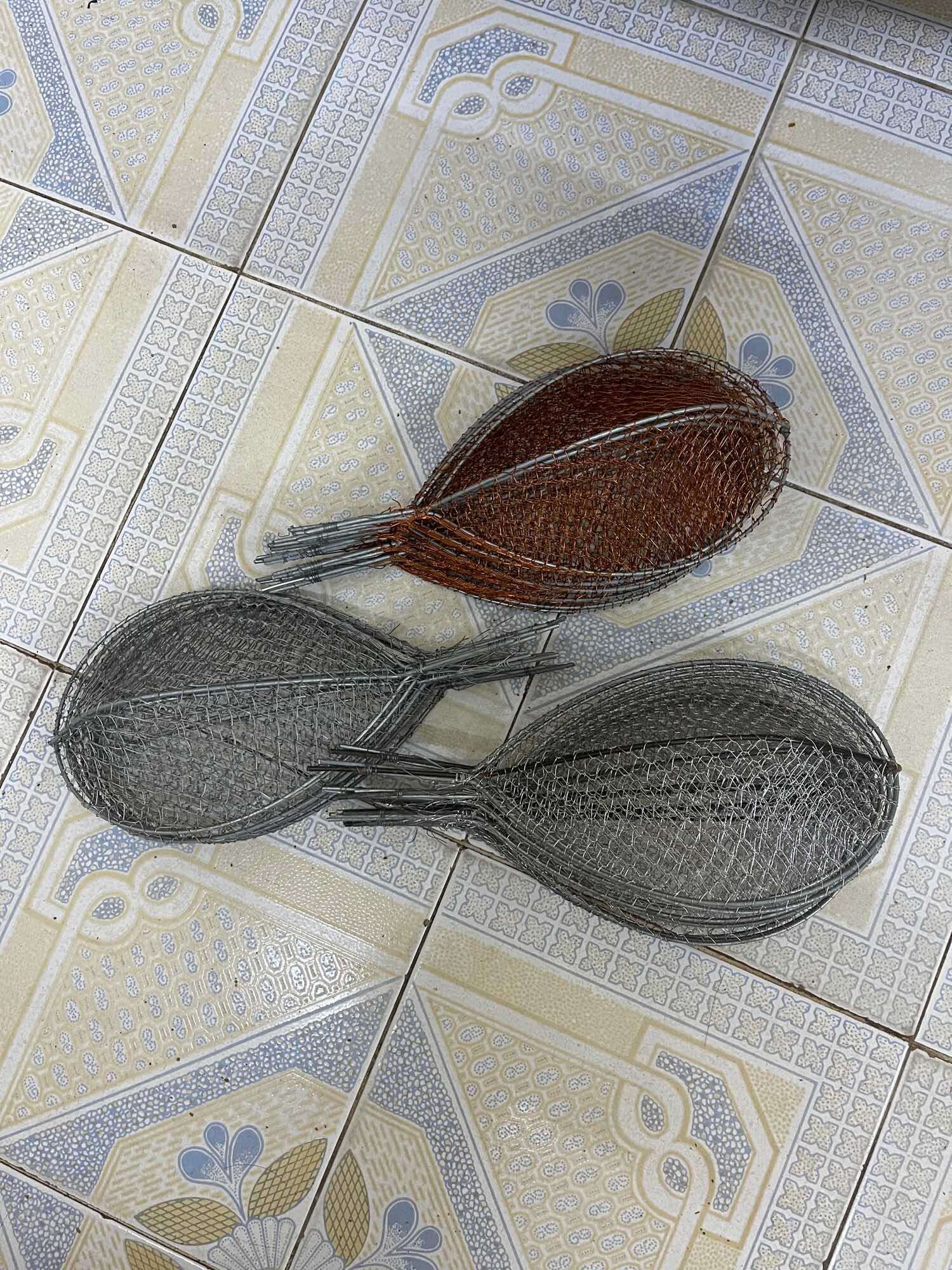 VỢT CÁ Lưới inox 15 x22 - LƯỚI ĐỒNG - LƯỚI KẼM