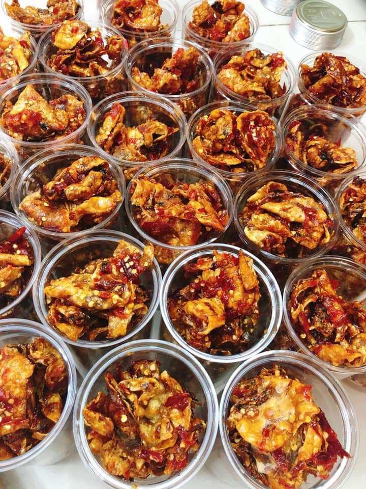 Mực rim me cay sate -  250gr
