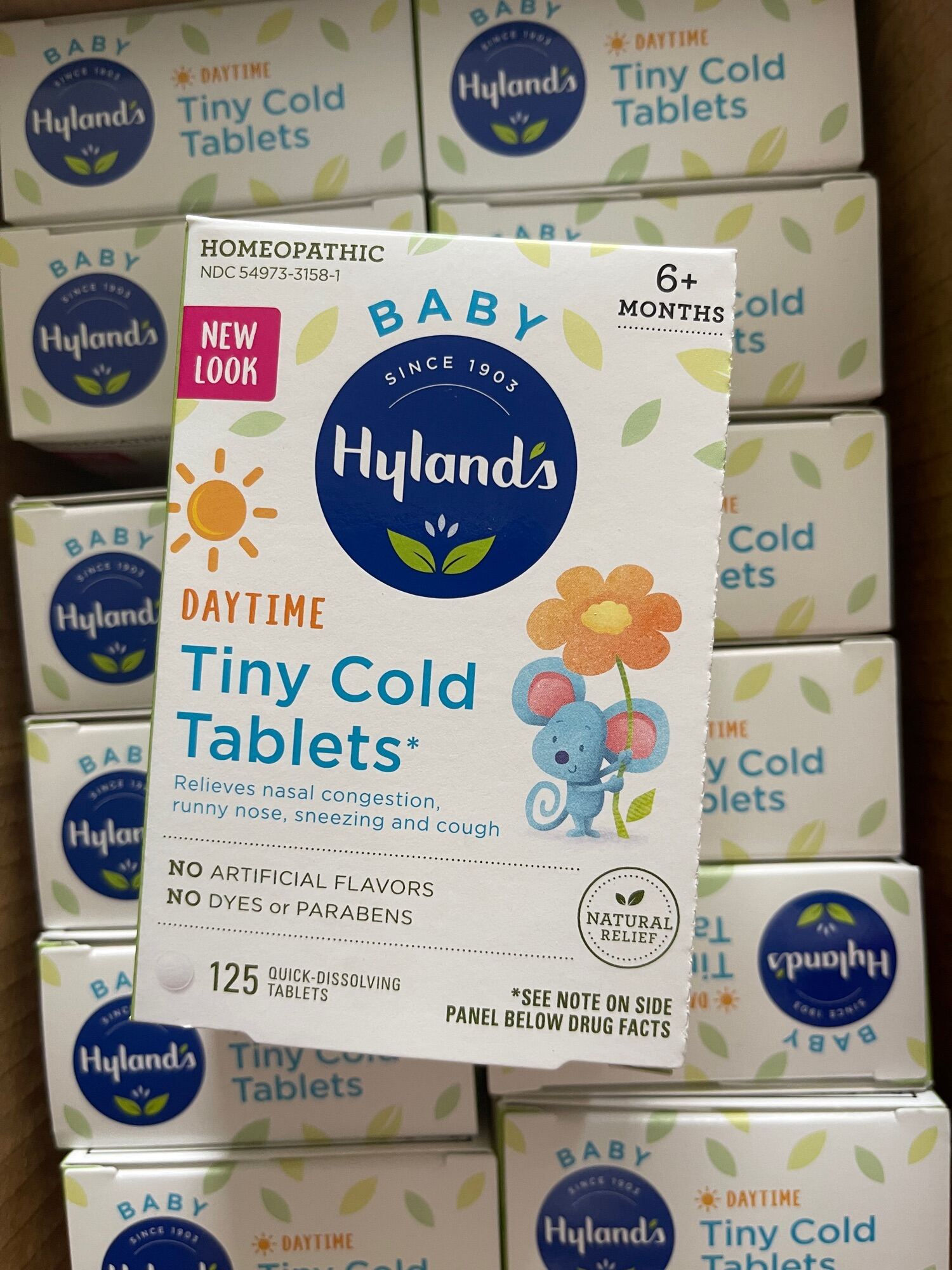 Viên Ngậm Tiny Cold Tablets Hyland s 125 viên thumbnail