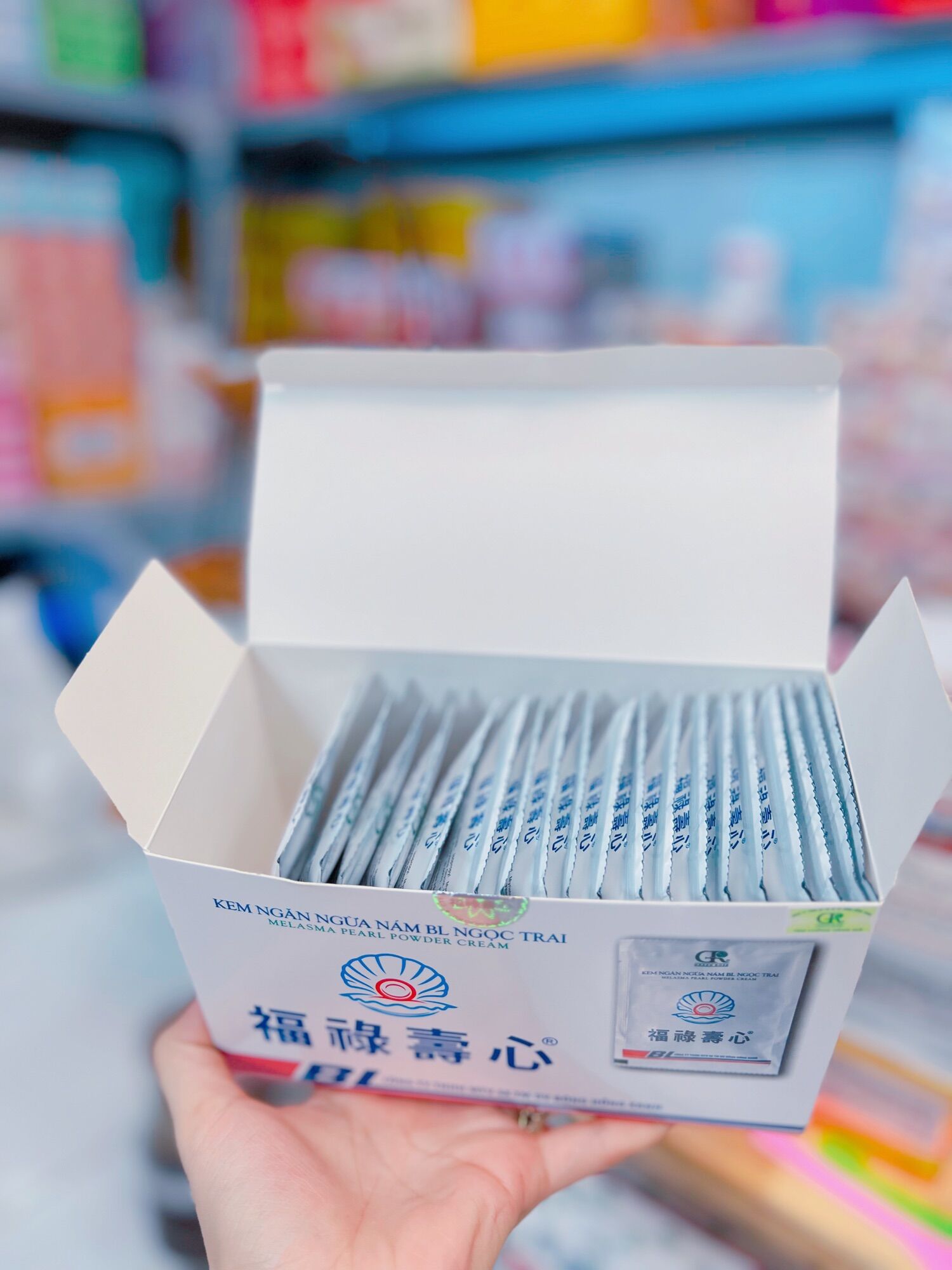 Kem tẩy nám BL dạng gói 8g