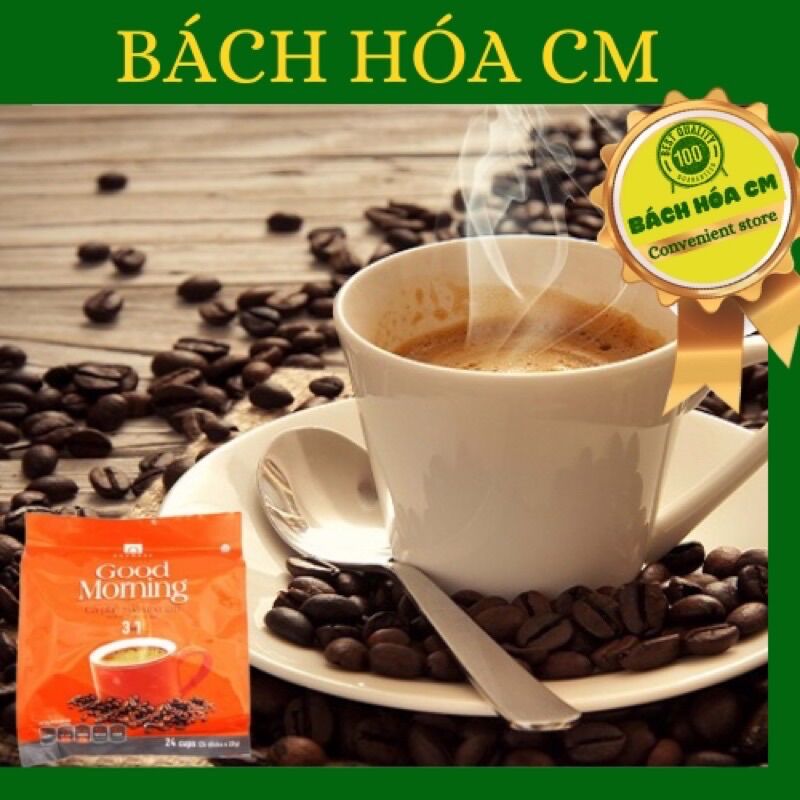 Cà Phê Sữa Hoà Tan “Good Morning” Trần Quang 480gr (24 Gói x 20gr )
