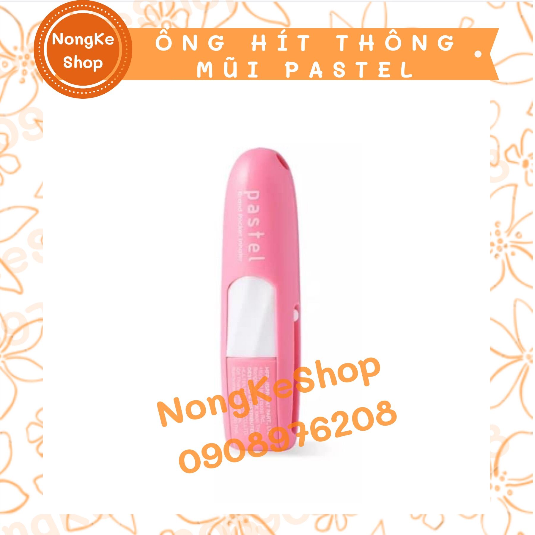 [100% Thái N.Địa] ỐNG HÍT THÔNG MŨI PASTEL THÁI LAN