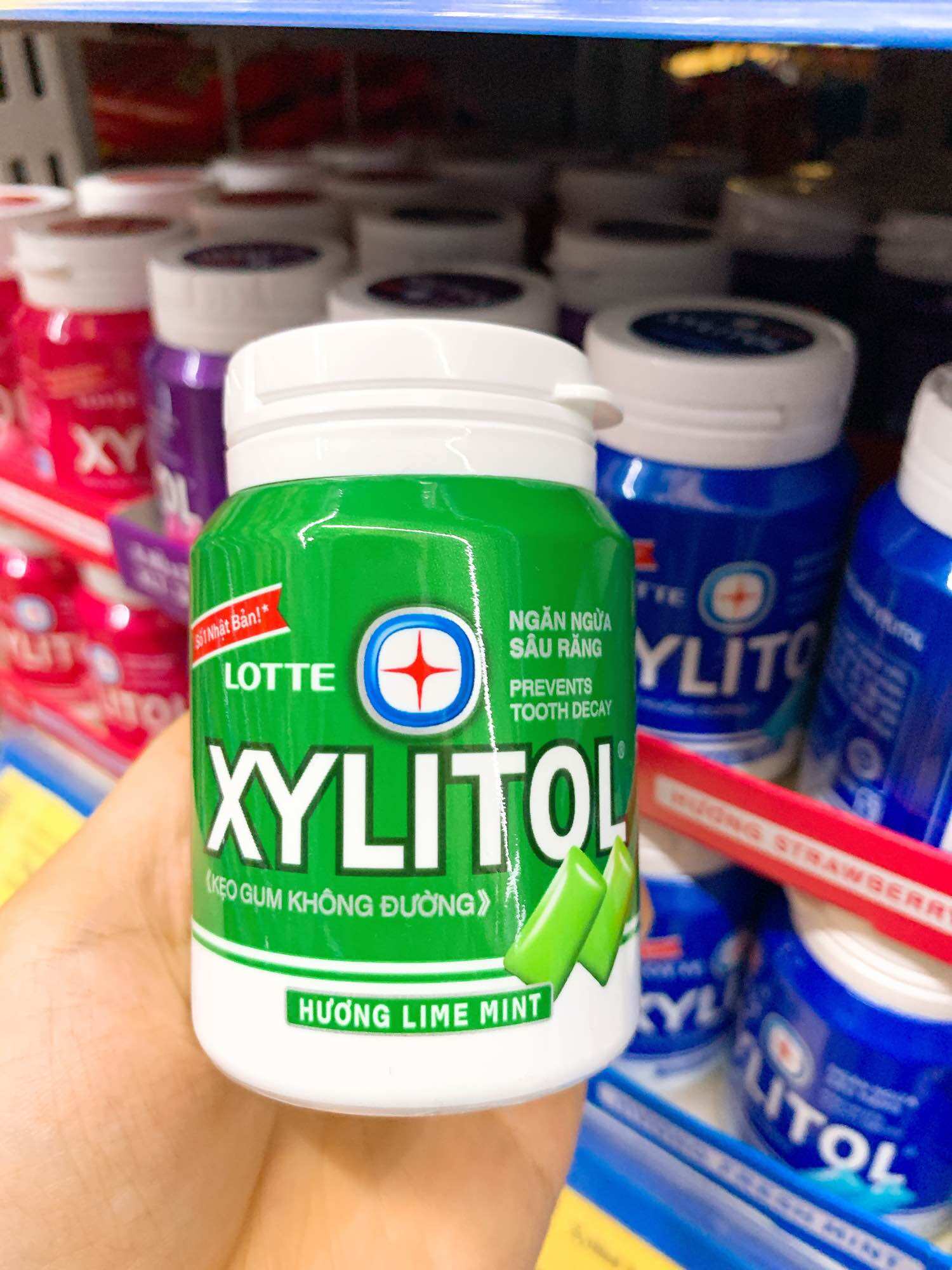 Kẹo cao su Xylitol 58g/6