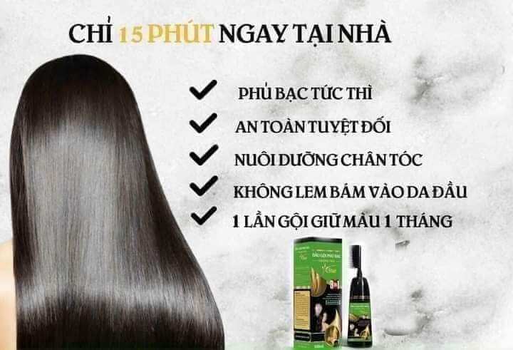 Dầu gội phủ bạc Trường Thọ ( Dạ Thảo Liên)