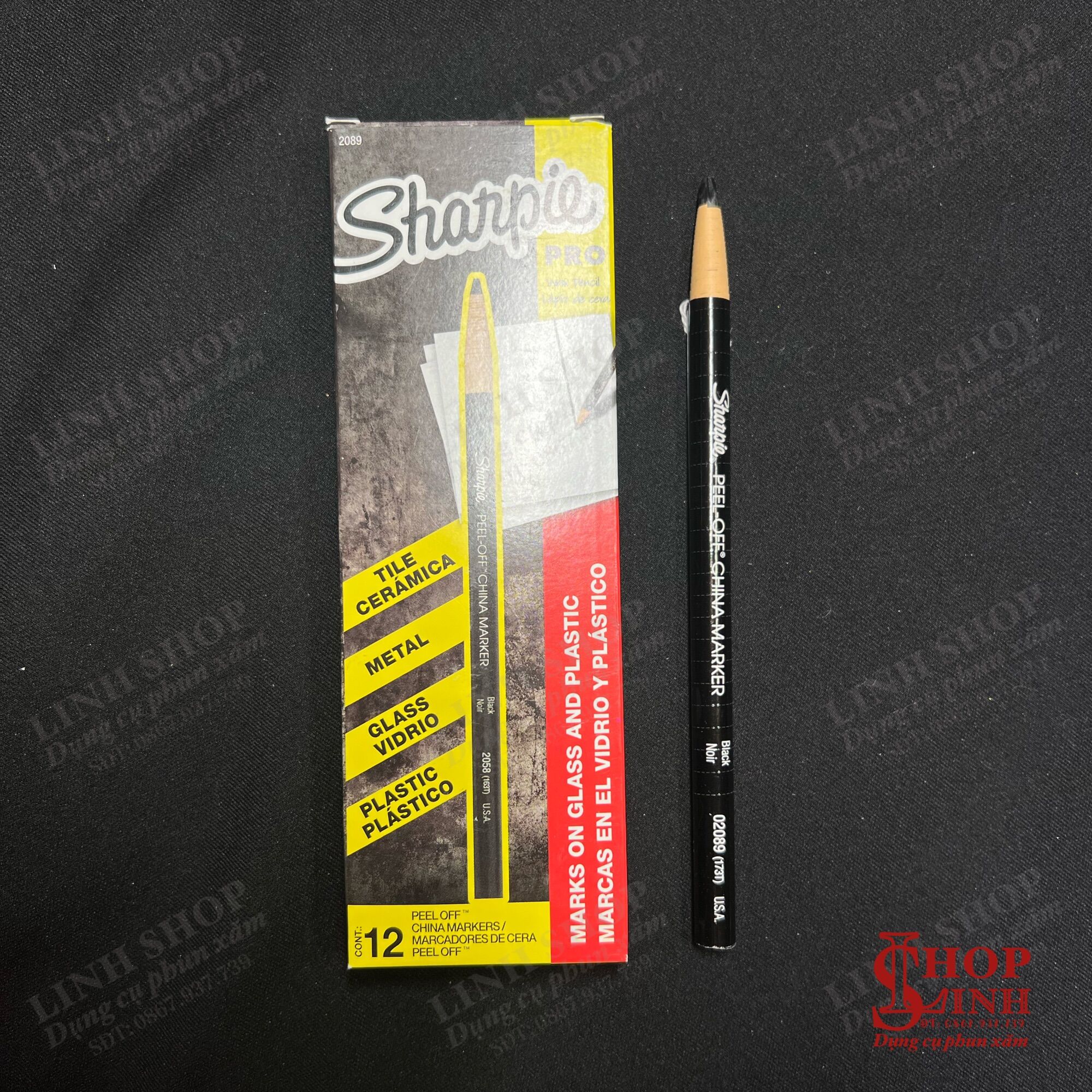 Chì đá đen vẽ lông mày chì đá Sharphia vẽ sợi hairstroke