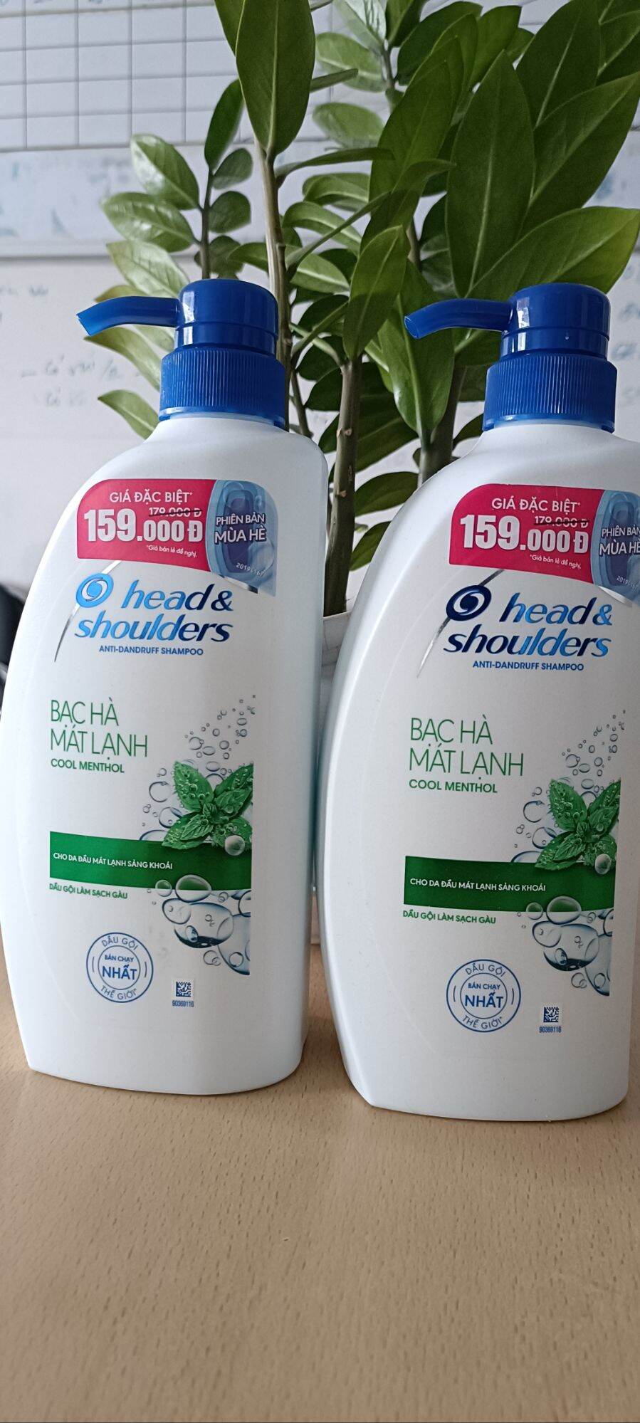 Dầu gội head & shoulder bạc hà 625 ml