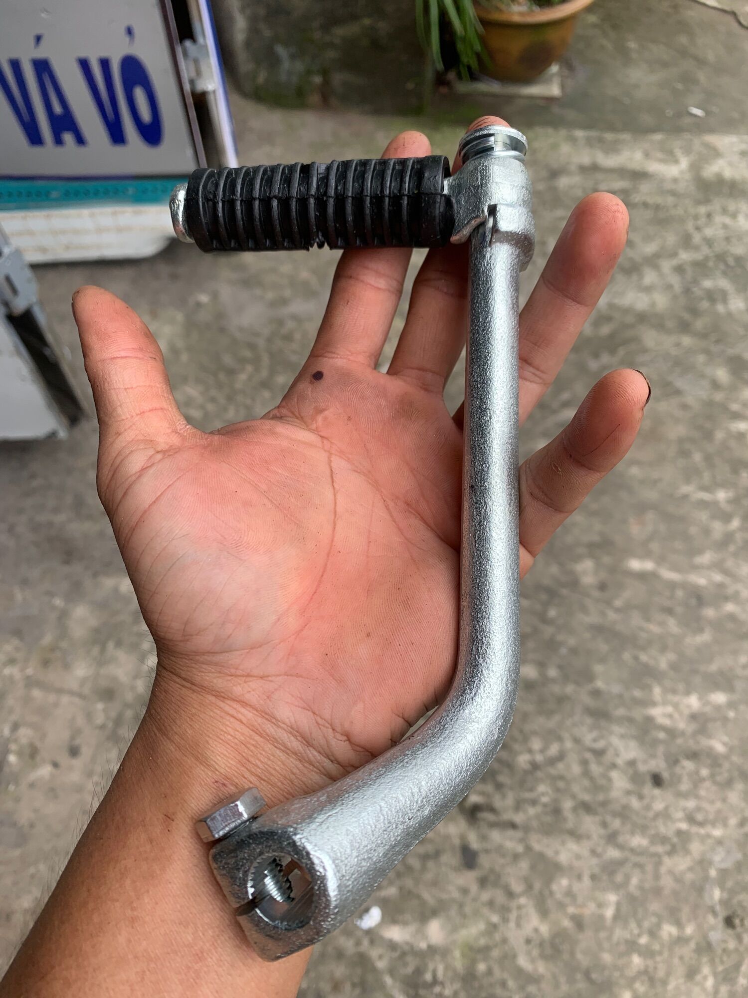 Cần khởi động - Giò đạp xe máy (loại xịn)