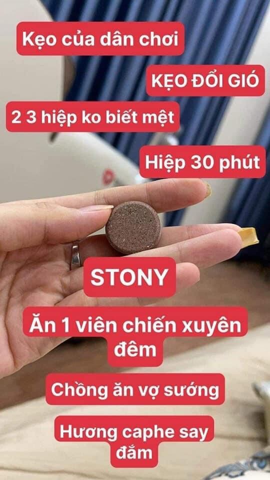 KẸO ĐỔI GIÓ STONY BỔ HOÀN DƯƠNG 8 Vien