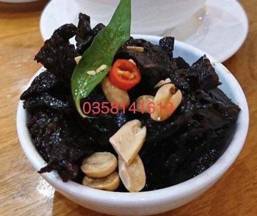 Khô bò đen loại 1 500g