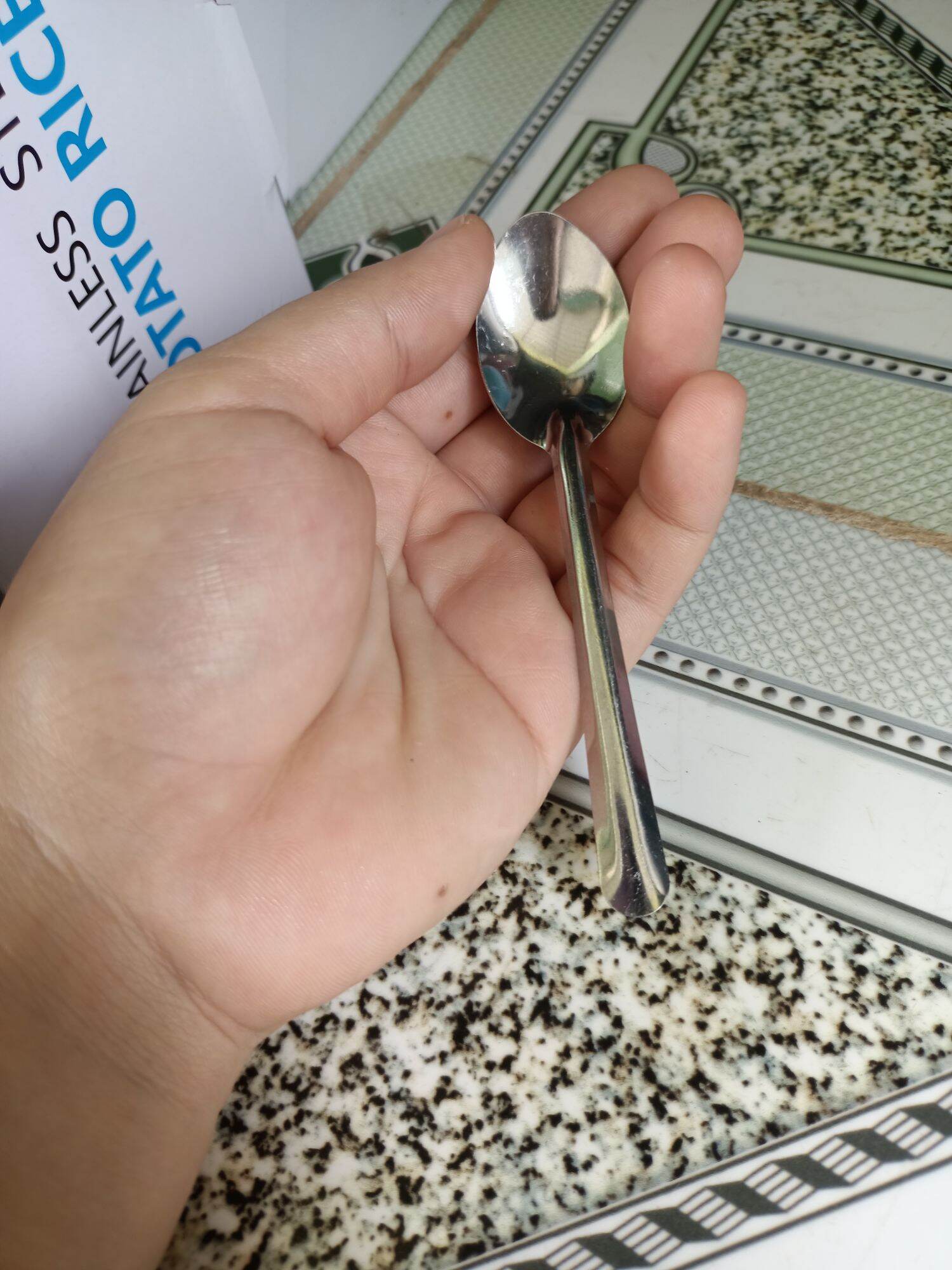 combo 5 muỗng ăn vịt lộn 11cm