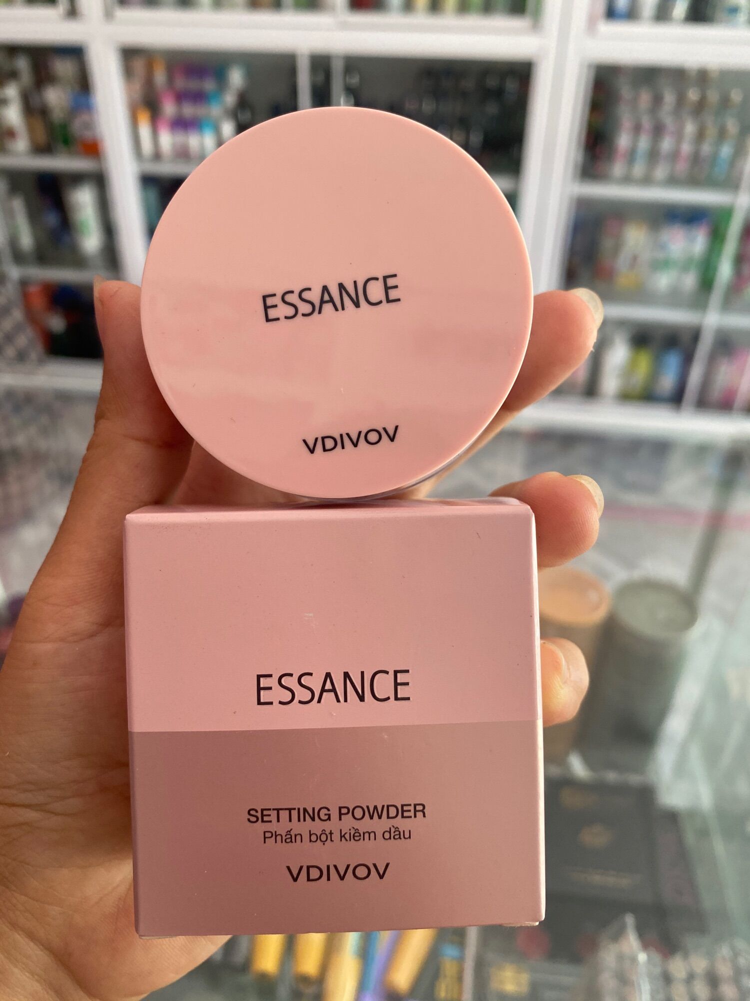 Phấn phủ bột kiềm dầu essance 7g