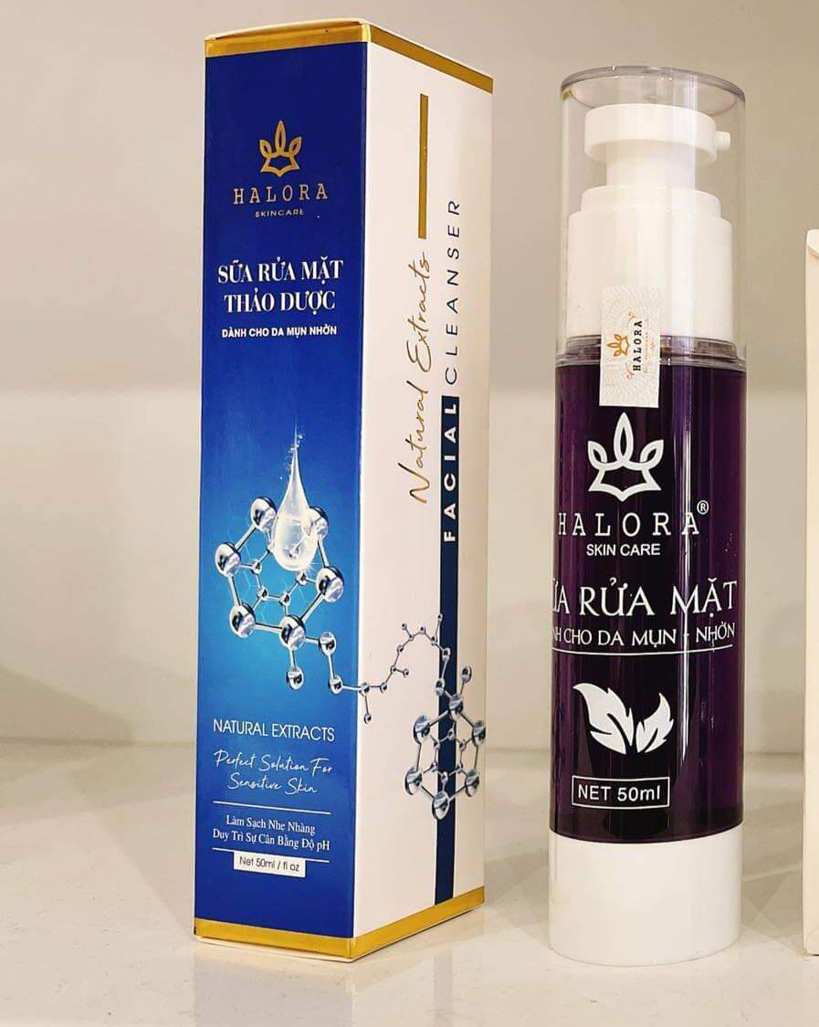 Sữa Rửa Mặt Halora