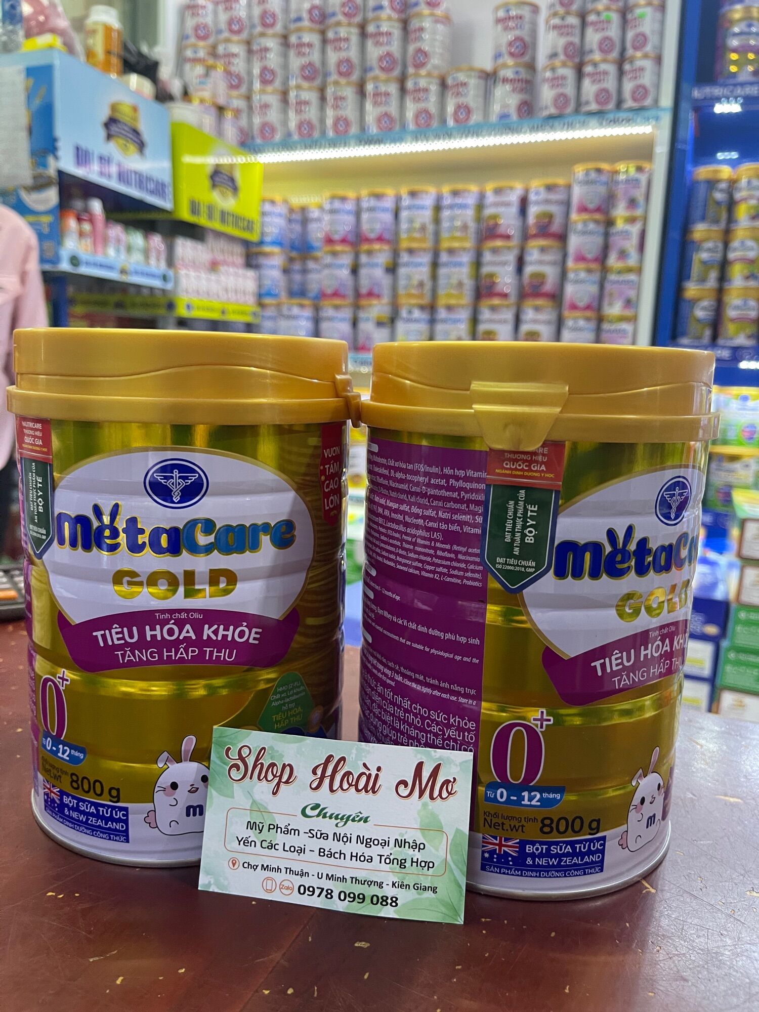 Sữa bột metacare gold 0+ 900g