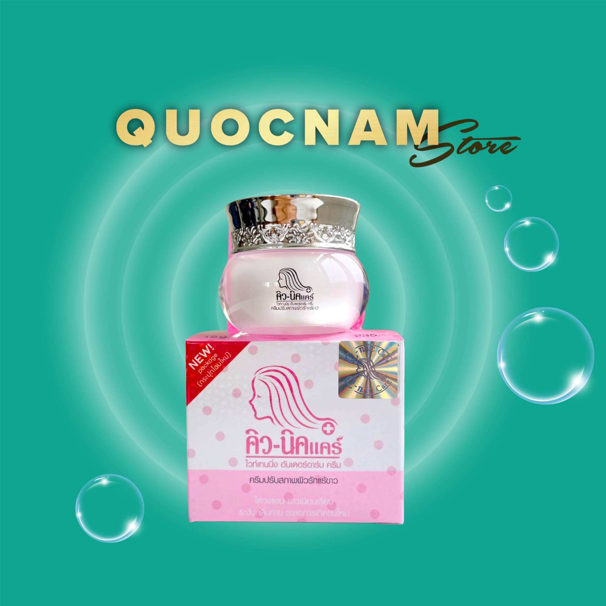 Kem mờ Thâm Nách Q NIC Thái Lan 15gr