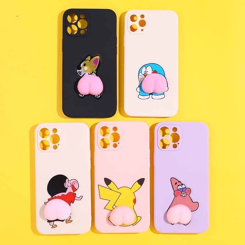 Combo 5 Miếng Dán Chống Va Đập Hình Mông Trái Đào