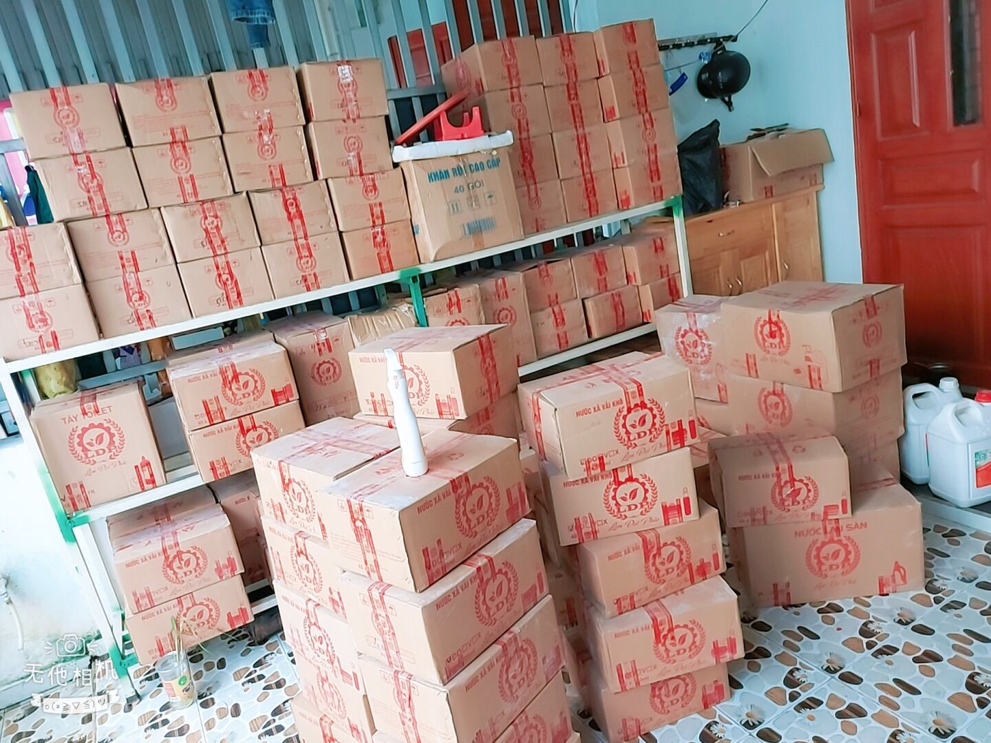 ComBo 10 Chai Nước Xả Vải Khô ( Màu Đỏ) LÂM ĐẠI PHÚC