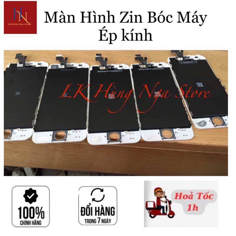 Màn hình thay thế cho ip 6g/6splus/7plus/8/8plus/x/xr/11, màn hình zin ép kính chất lượng cao, hình ảnh sắc nét- lk hùng nga store
