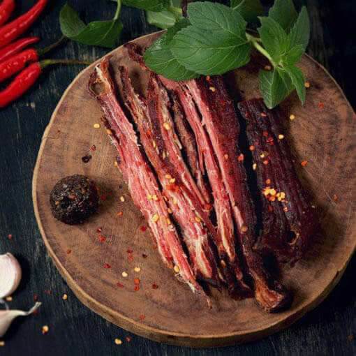 500 gr thịt nai gác bếp hàng loại 1/ hàng chất lượng