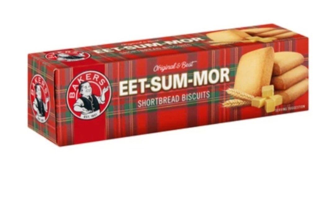 EET - SUM - MOR Shortbread Biscuits
