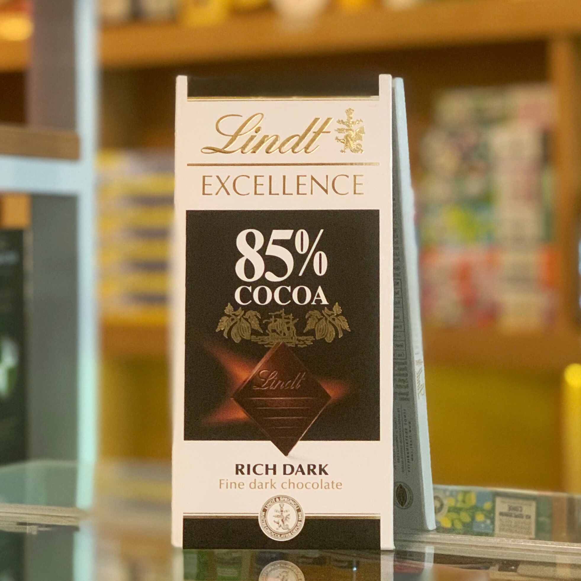 Socola đen lindt 85% cacao của nga/100g