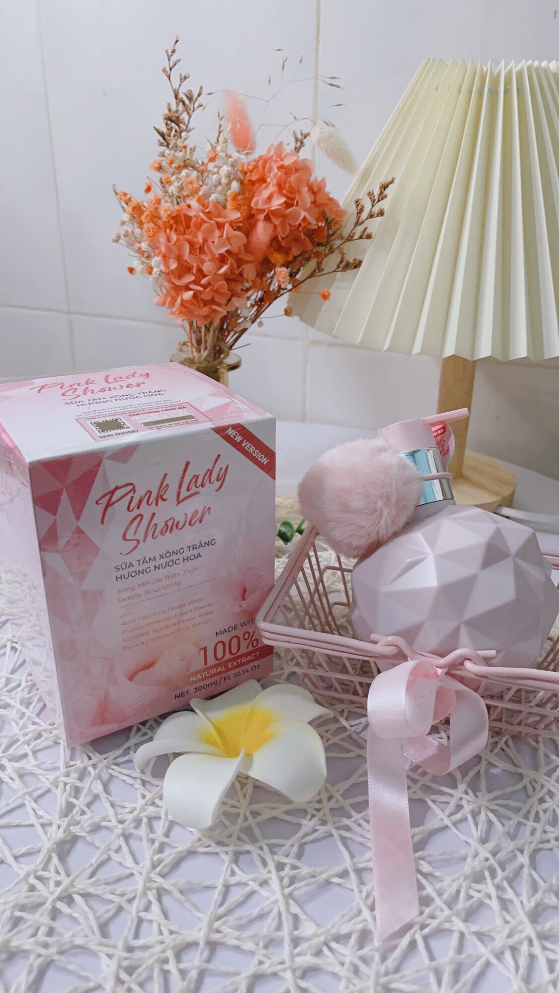 SỮA TẮM XÔNG TRẮNG PINK LADY ( chính hãng)