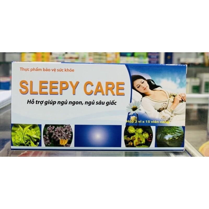 Sleepy care - 30 viên - hỗ trợ giúp ngủ ngon, ngủ sâu giấc