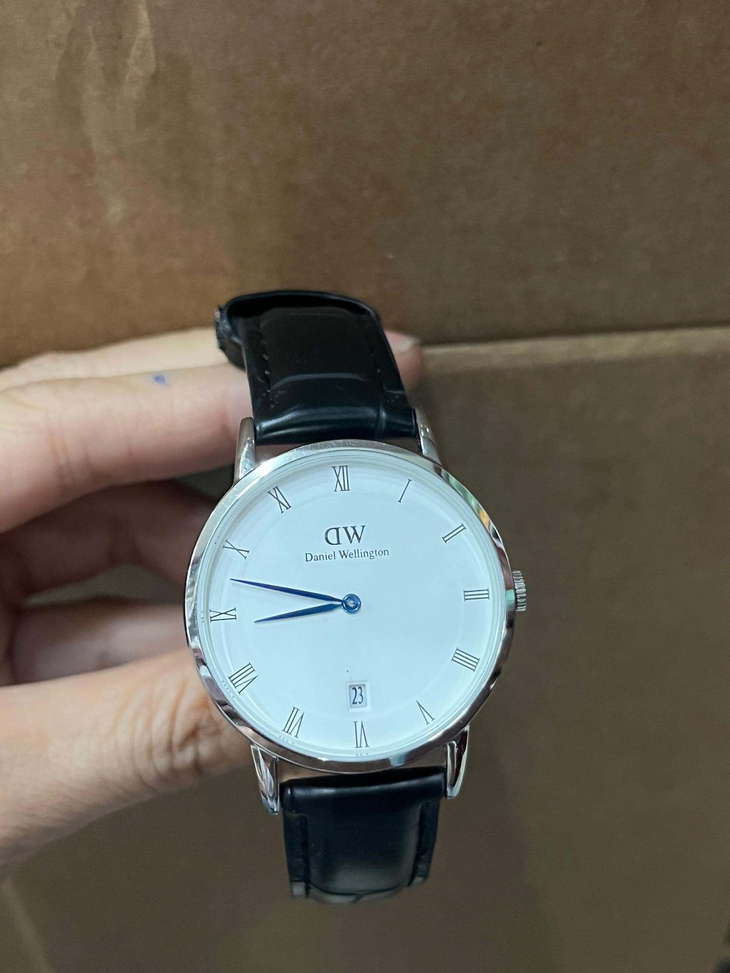 Đồng Hồ Nam Nữ Dw Mặt Tròn Có Lịch hàng Si