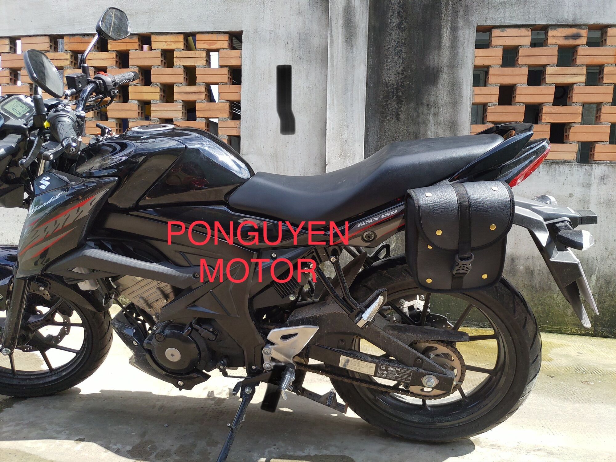 [HCM]Túi treo hông xe máy vuông (1 bộ 2 chiếc)