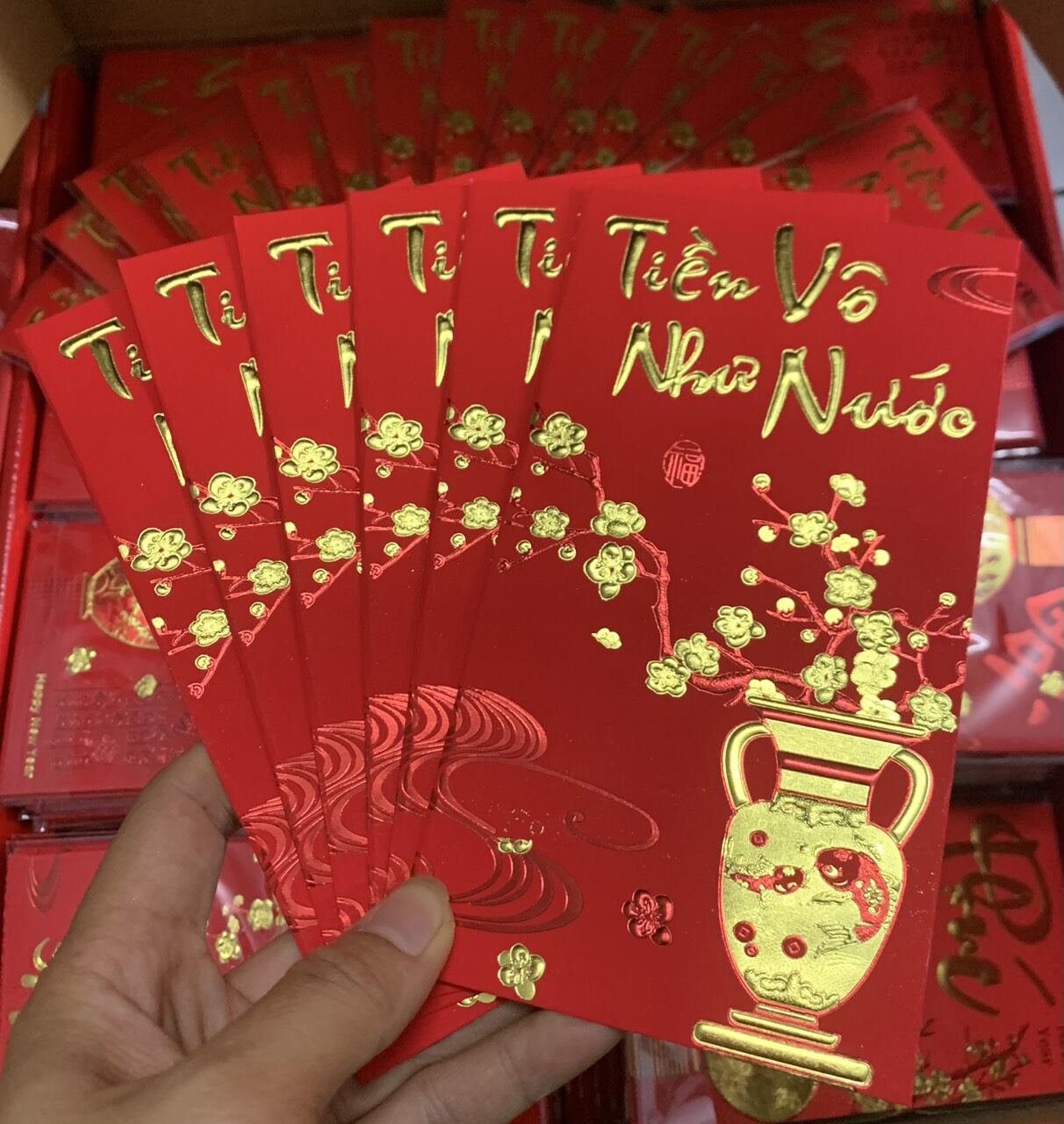 Bao Lì Xì Siêu Đẹp 1 Bịch 6 cái Lớn