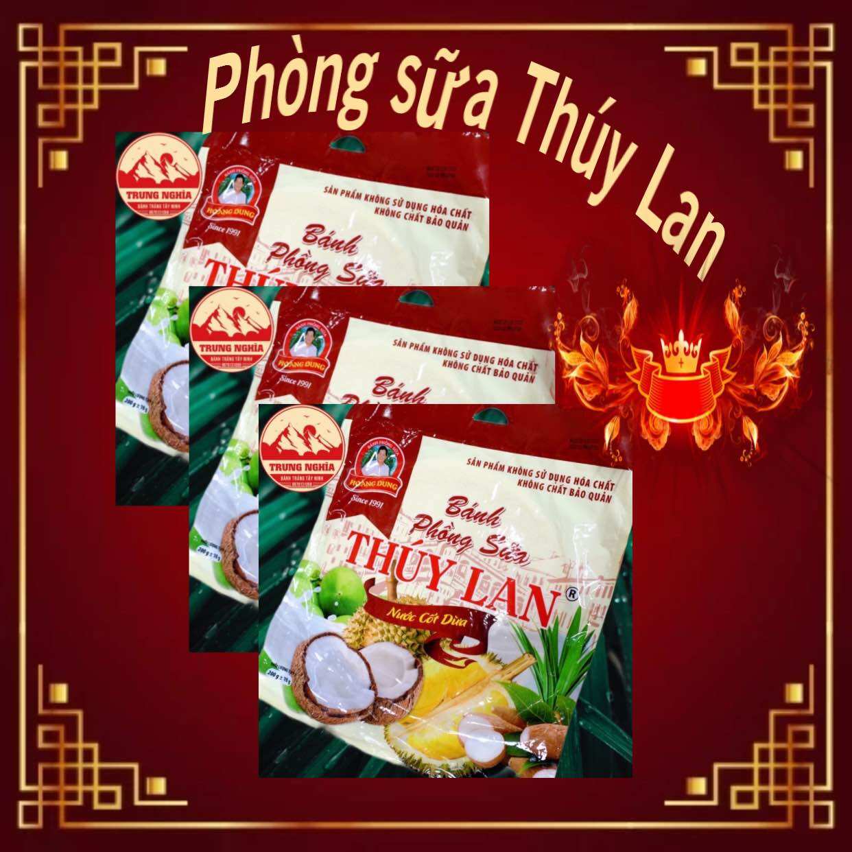 Bánh Phồng Sữa Thúy Lan - TRUNG NGHĨA
