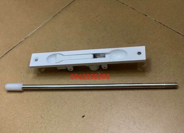 [HCM]Chốt Bật Âm Cửa Nhôm Cao Cấp Màu Trắng Sữa.