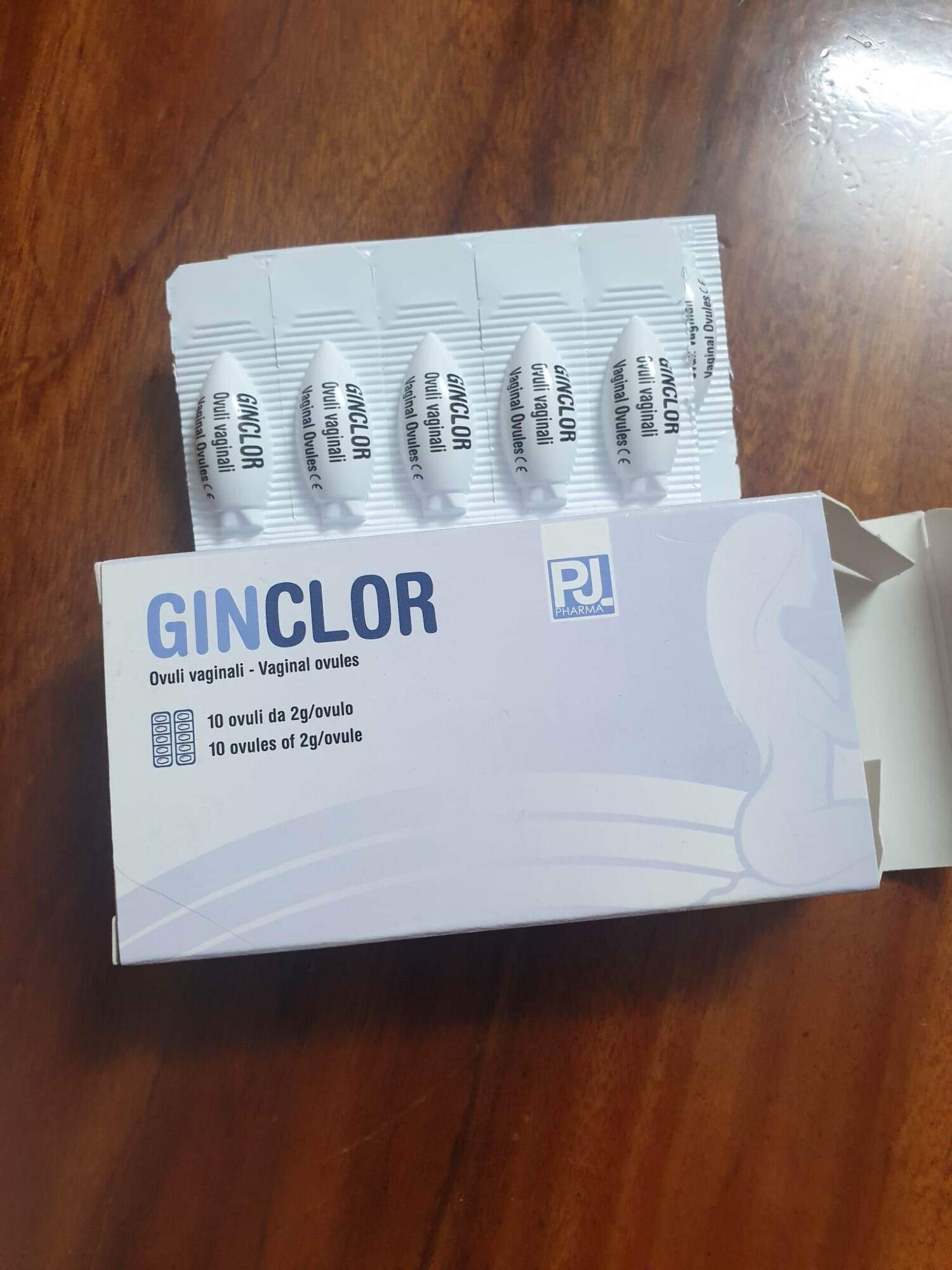 Ginclor- VĐ hộp 10 viên