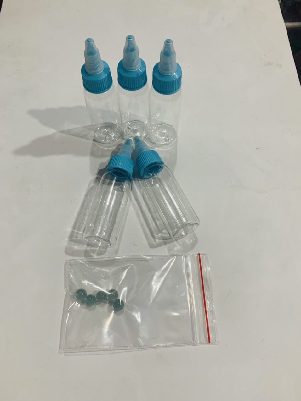 Lọ triết mực có bi  lắc 30ml / 5 lọ