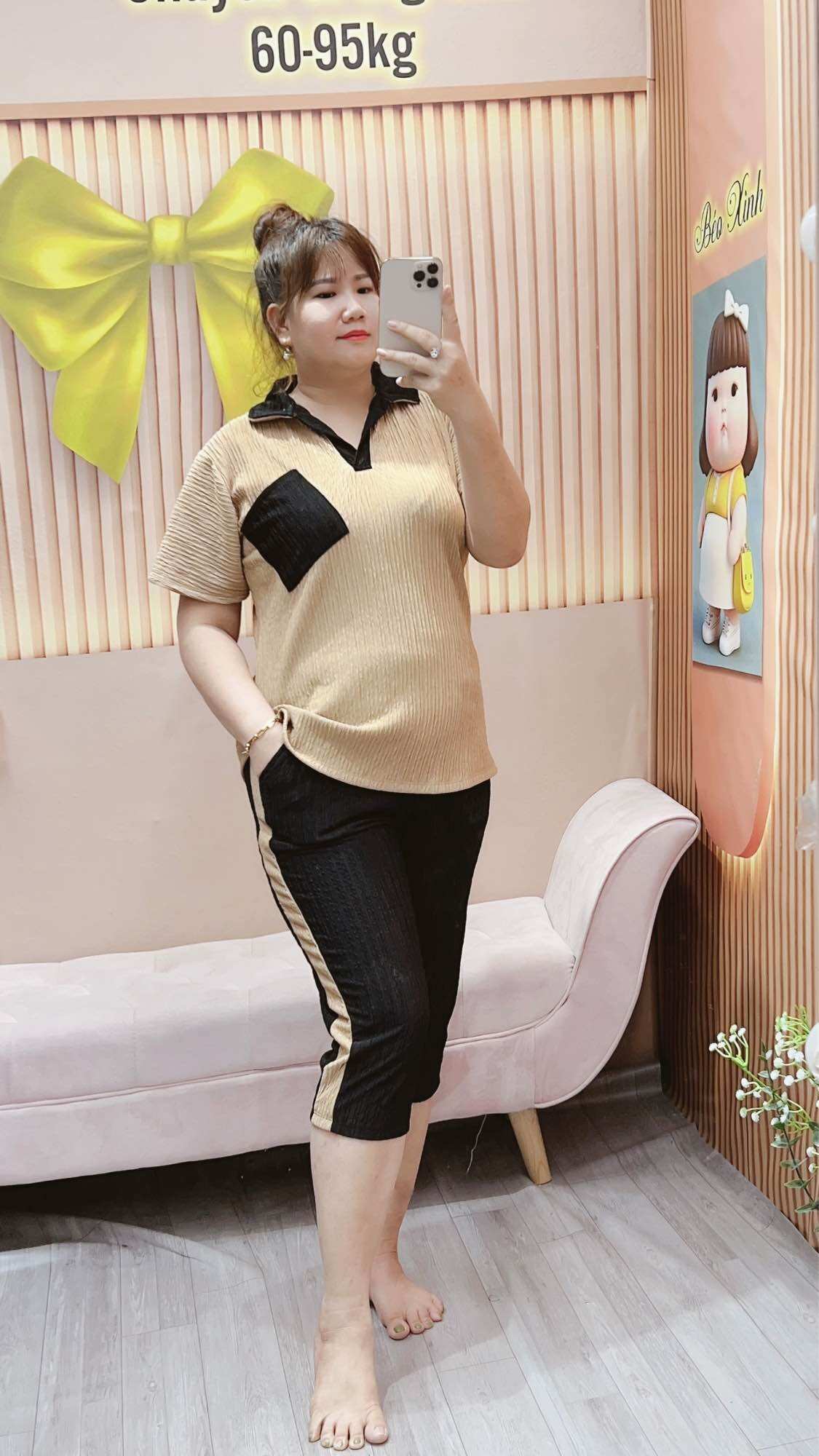 BỘ LỮNG THUN XỐP CÁ TÍNH BIGSIZE 60kg-95kg