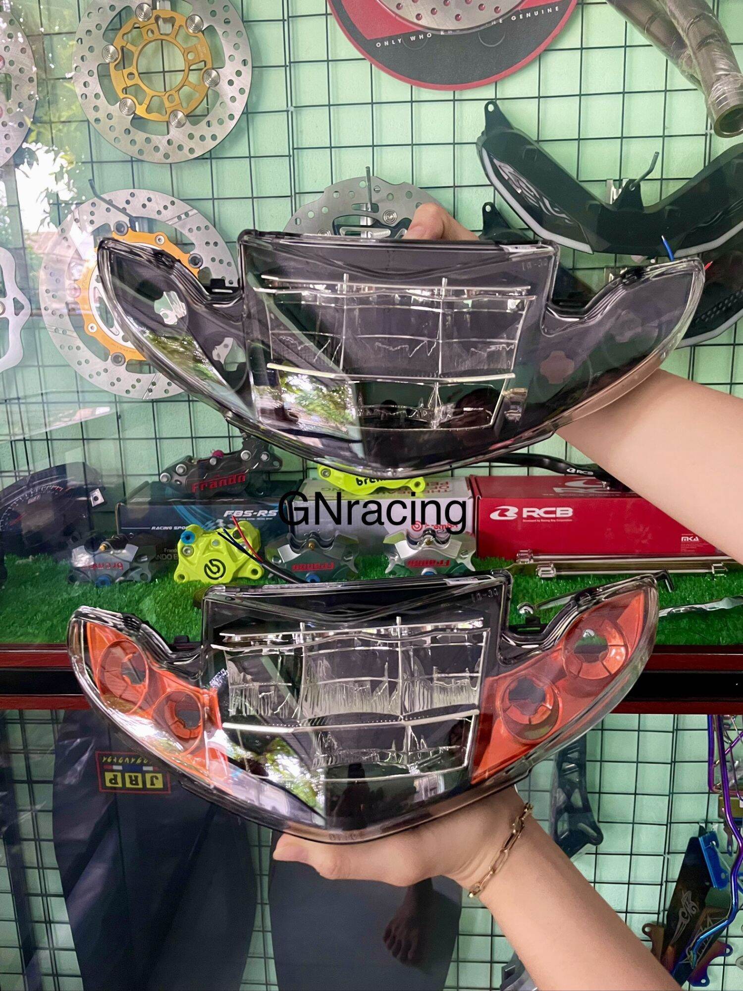 Choá 2 tầng Sirius 50/110, đèn led 2 tầng, sử dụng ốp đầu sihelo