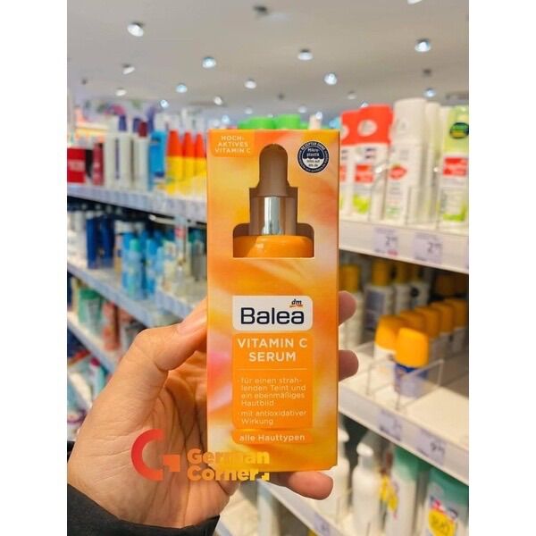 Serum Dưỡng Trắng Vitamin C Balea Đức 30ml - German Corner Hàng Đức Nội Địa