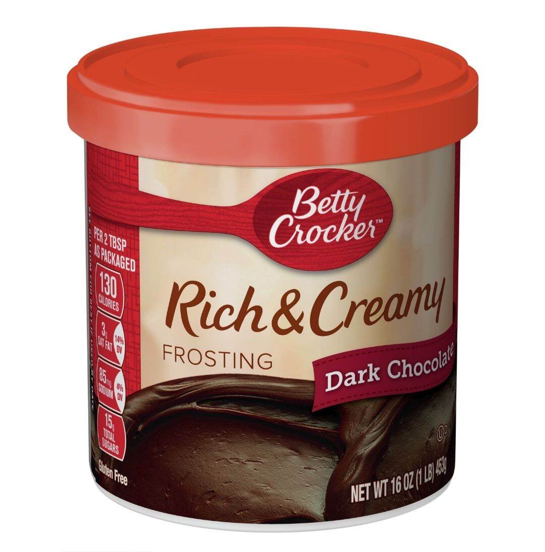 BETTY CROCKER RICH AND CREAMY DARK CHOCOLATE FROSTING 453g