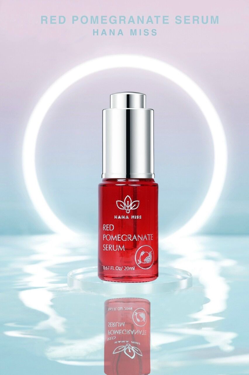 Serum dưỡng trắng da lựu đỏ hana miss dưỡng trắng da 14 ngày