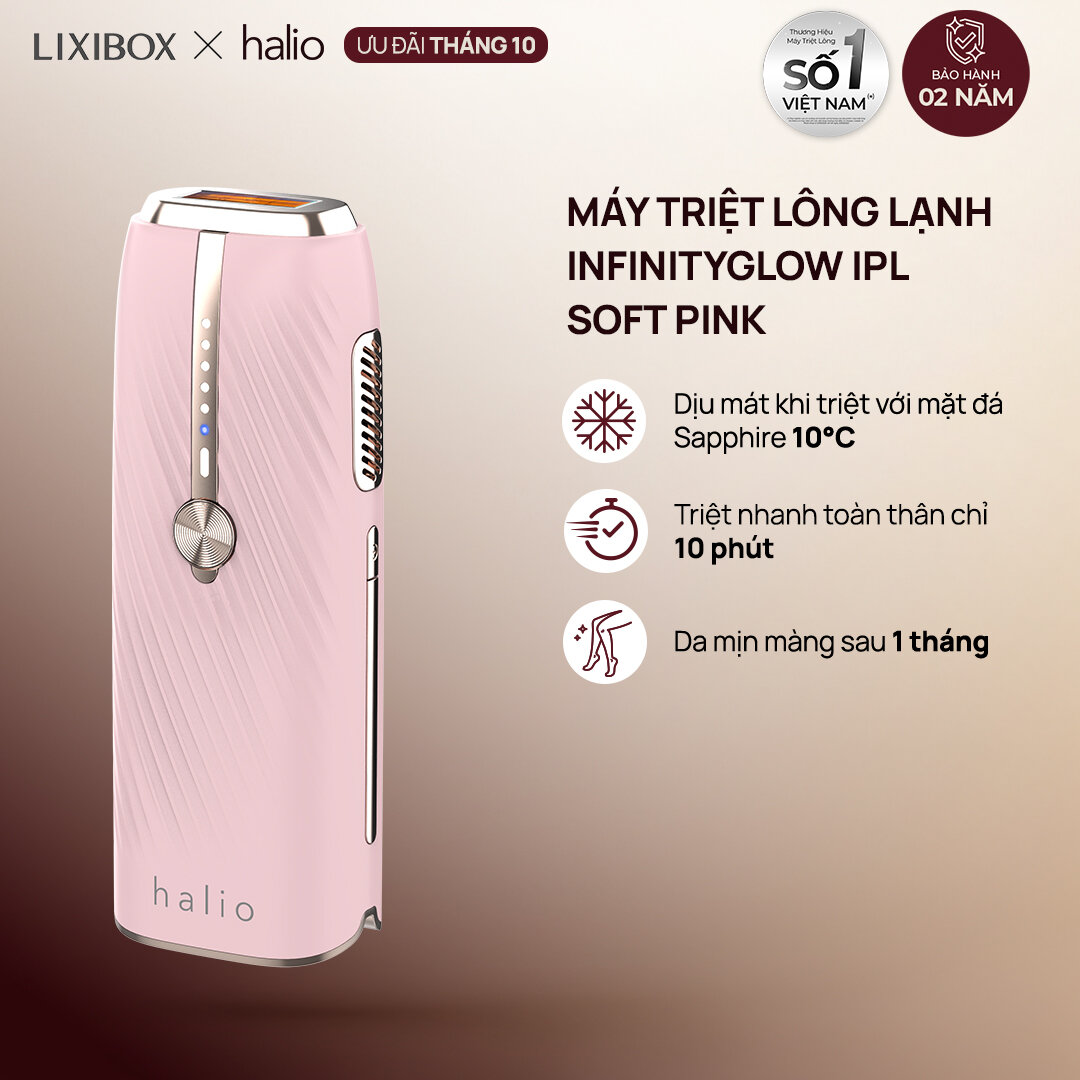 Sapphire Halio Infinityglow Advanced Ipl Sapphire Cooling Hair Removal Device