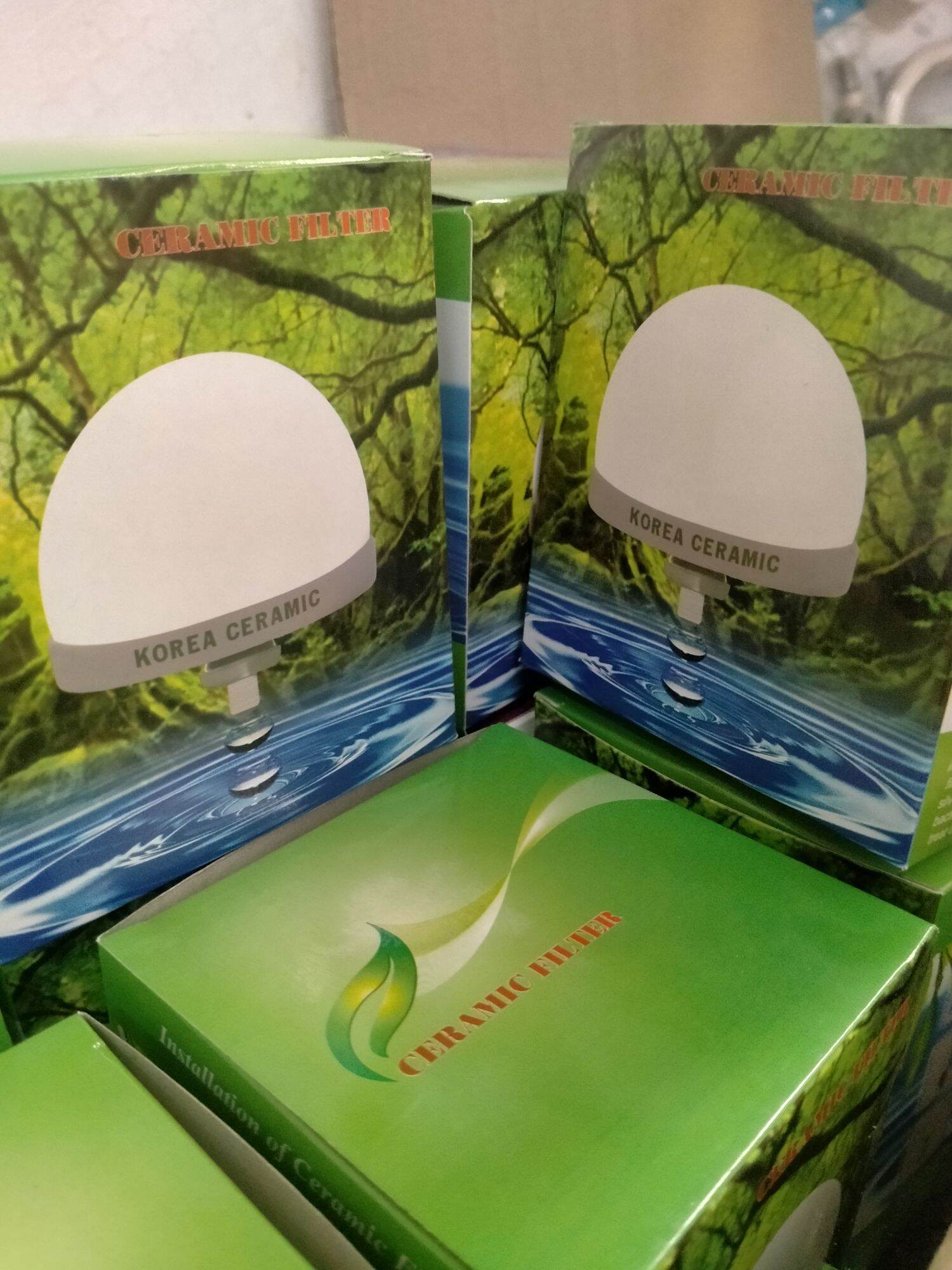 [HCM][Cao cấp] Sứ lọc nước  phủ bạc KOREA CERAMIC (sản phẩm chất lượng)