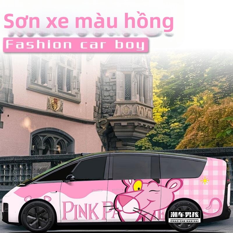 CANJING | Color Changing Pink Panther MPV Vehicle Film Giá 29,419,000 Đồng*Miễn phí vận chuyển