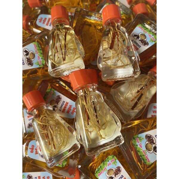 Combo 10 chai dầu viêm xoang trắng 3ml (rễ thuốc)