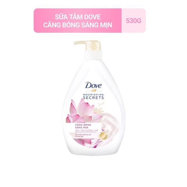 [Hcm]Sữa Tắm Dove Chai 530Ml Căng Bóng Sáng Mịn