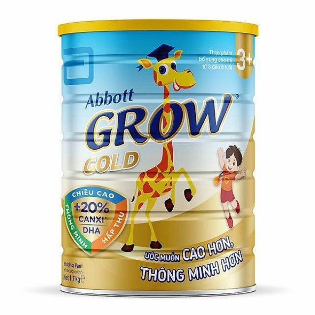 Sữa bột abbott grow gold 3+ 1,7kg