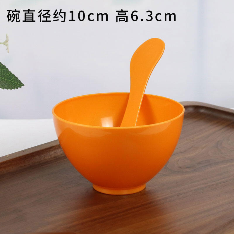 Bộ mặt nạ bát bộ 2 món bát trang điểm bát nhỏ bát lớn mặt nạ bàn chải spa que trộn mặt nạ dụng cụ mặt nạ