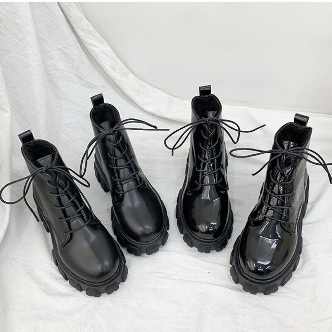Boot chiến binh Martin Gothic (nhám, bóng) size 35-40