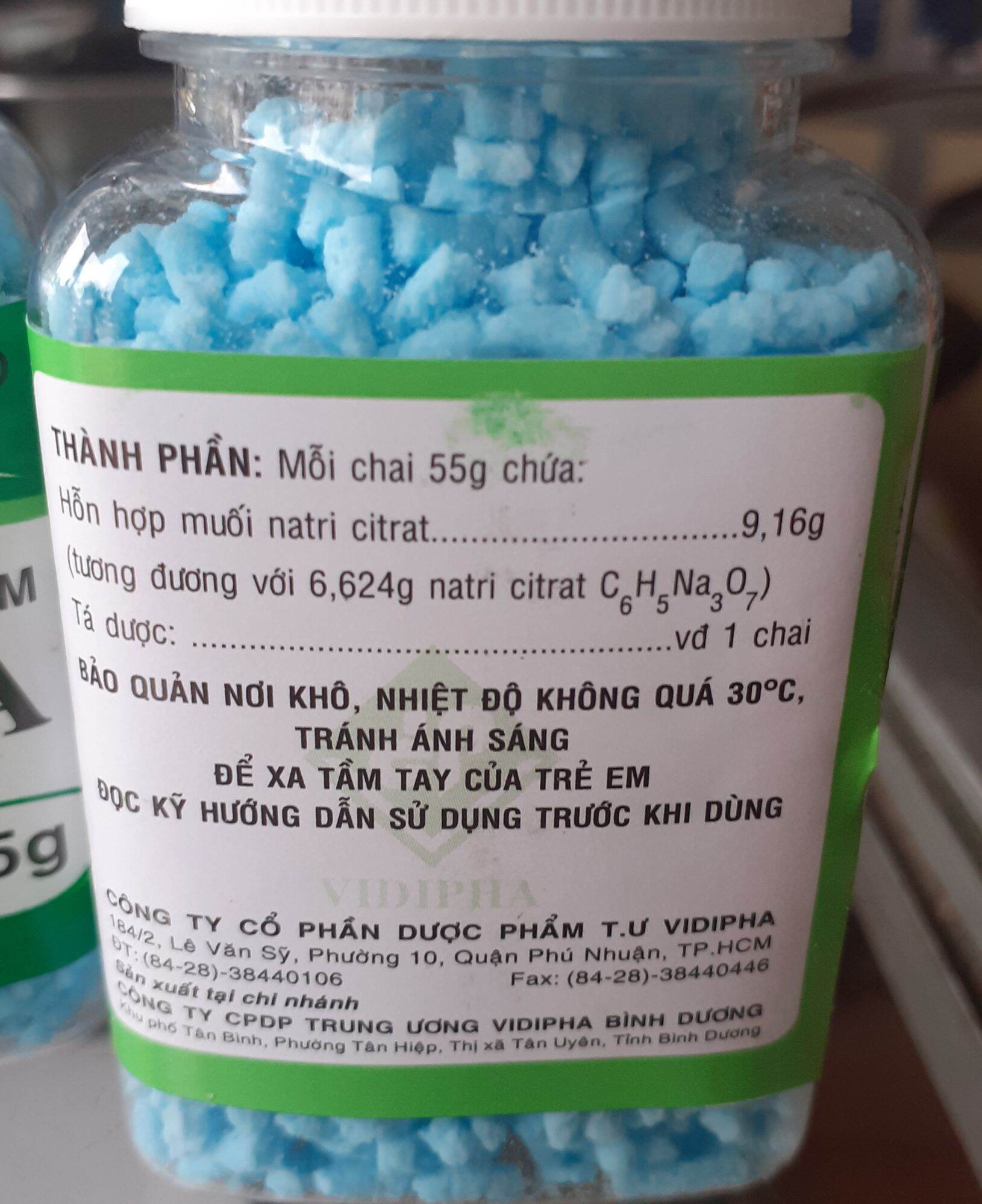 CỐM  XITRINA 1 LỌ