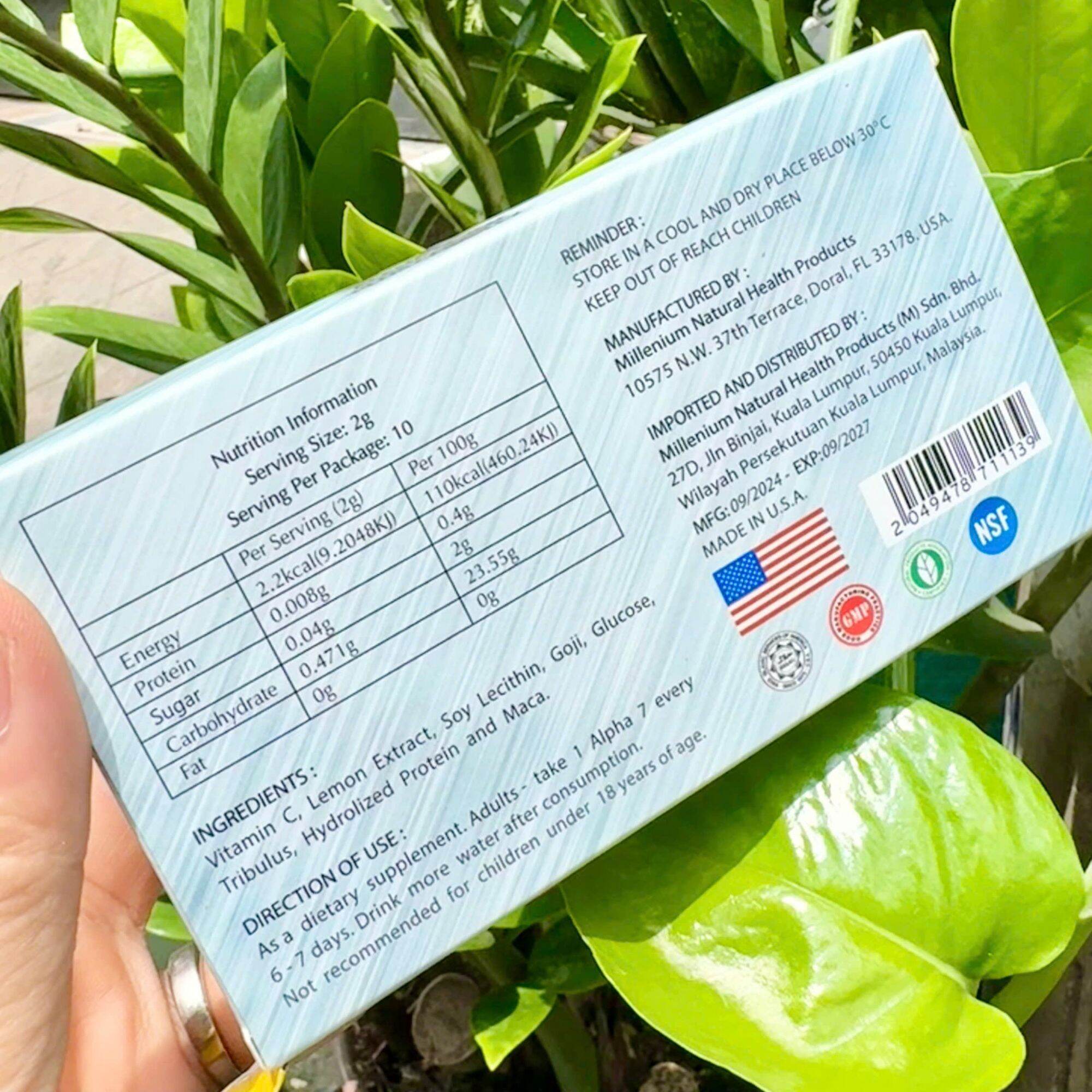 Kẹo sâm vàng A7 1 viên  chính hãng viên mềm